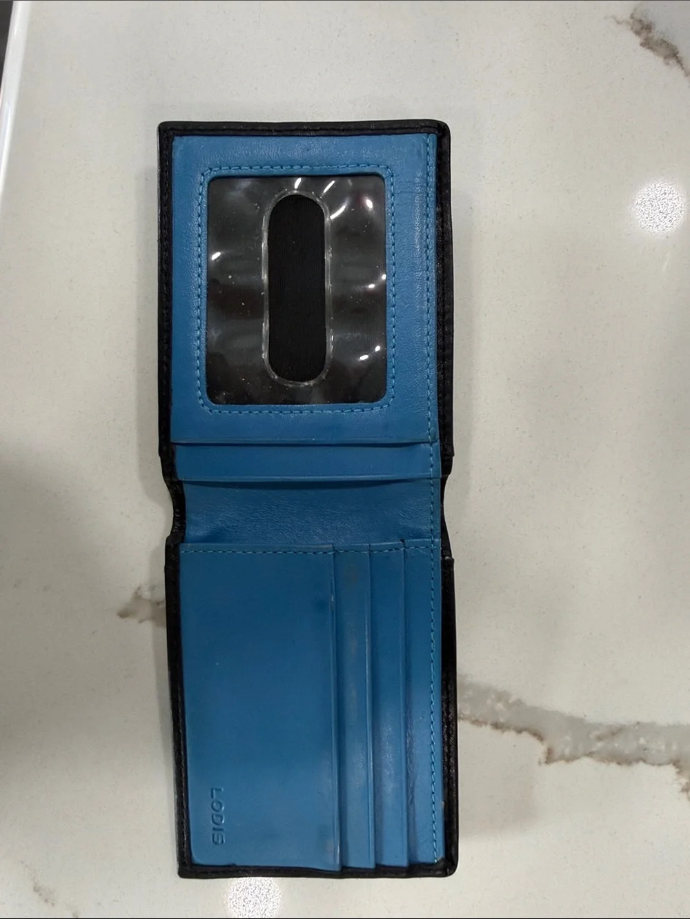 Lodis Black Leather wallet